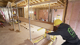 Georgian Design Build – Beam Installation